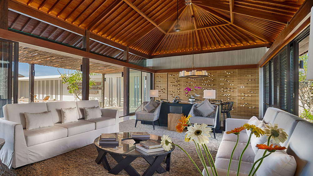 Sohamsa Ocean Estate Bali - Villa Hamsa - Relaxing living and dining area